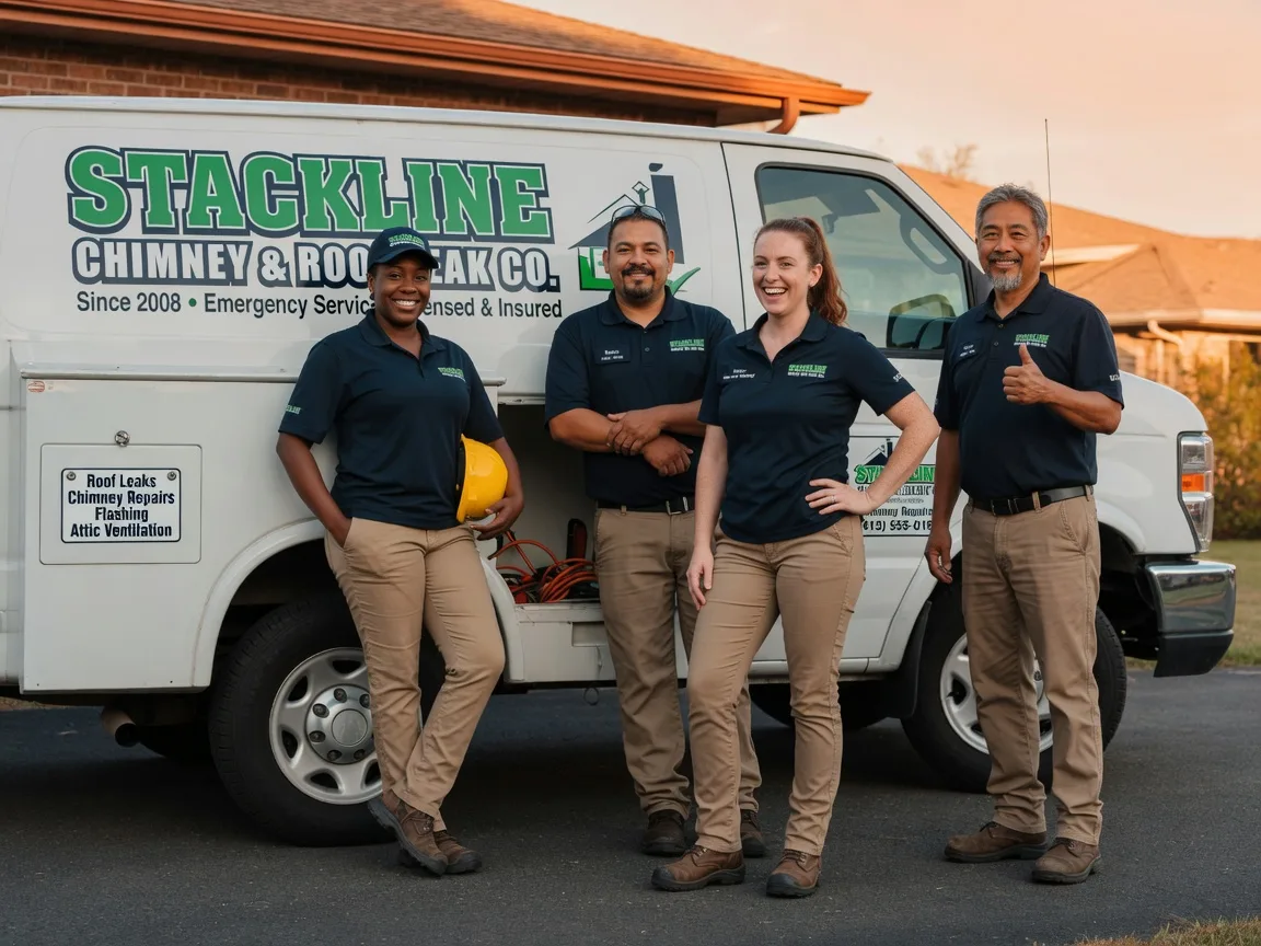 Chimney flashing repair company in Glen Flora, TX